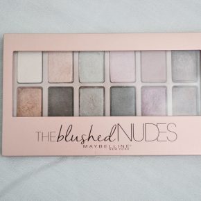 Review: Maybelline Blushed Nudes Eyeshadow Palette + Swatches